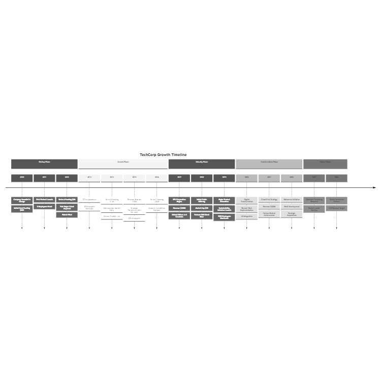 Company Growth Timeline