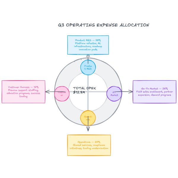Finance Allocation Donut