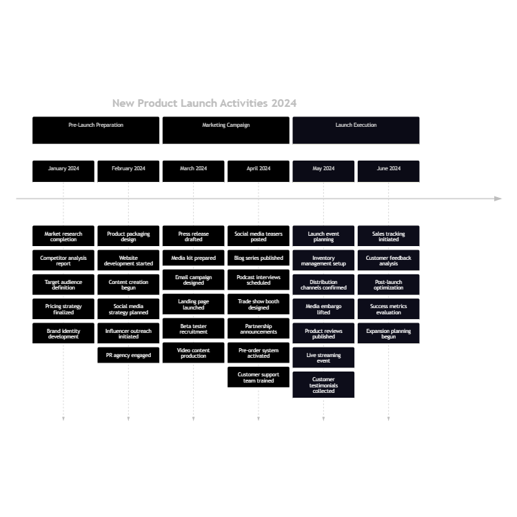 Product Launch Activities
